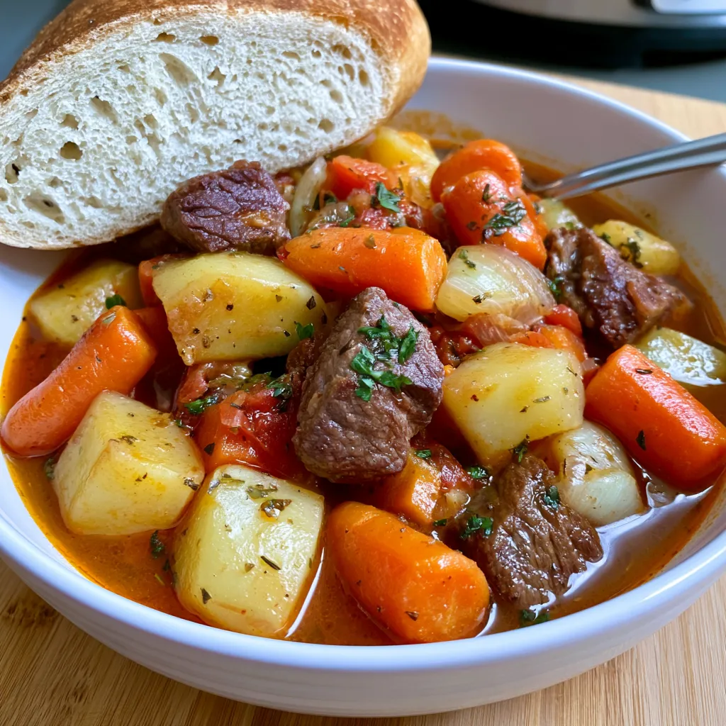 homemade beef stew