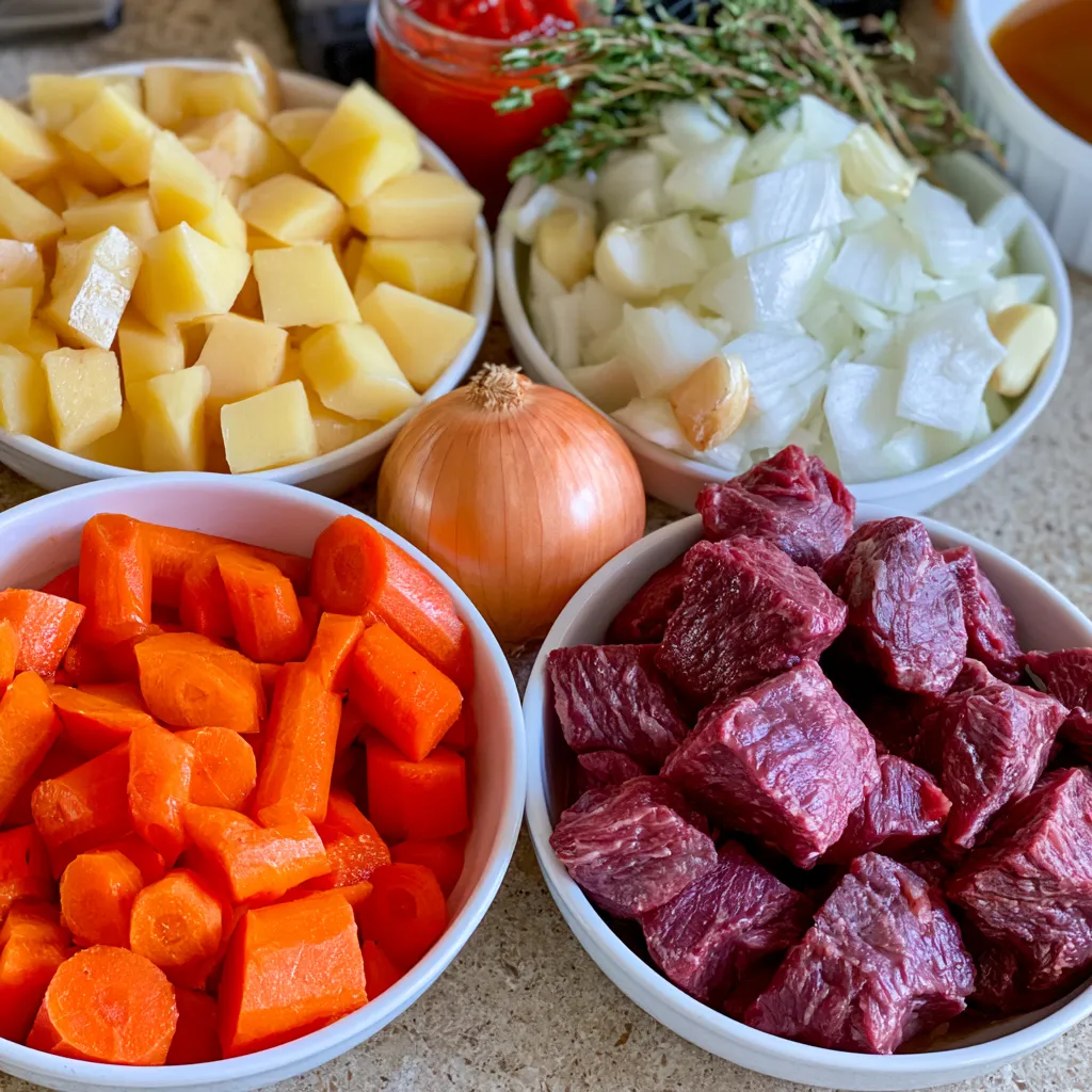 homemade beef stew