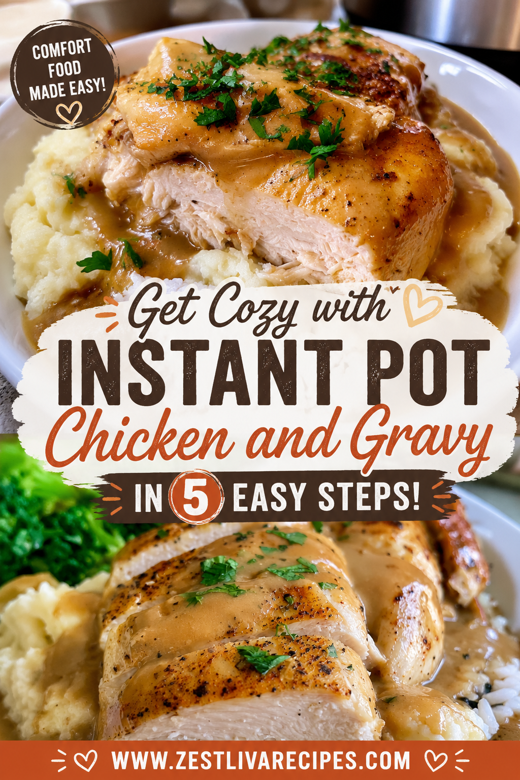 instant pot chicken and gravy
