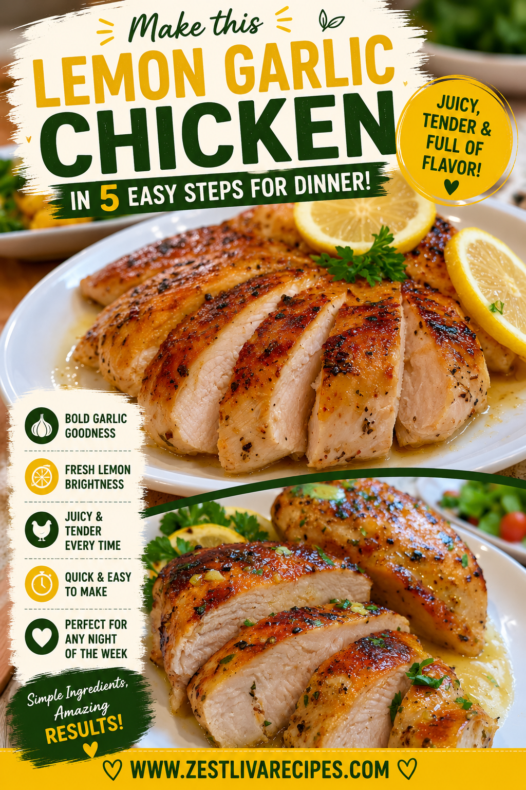lemon garlic chicken
