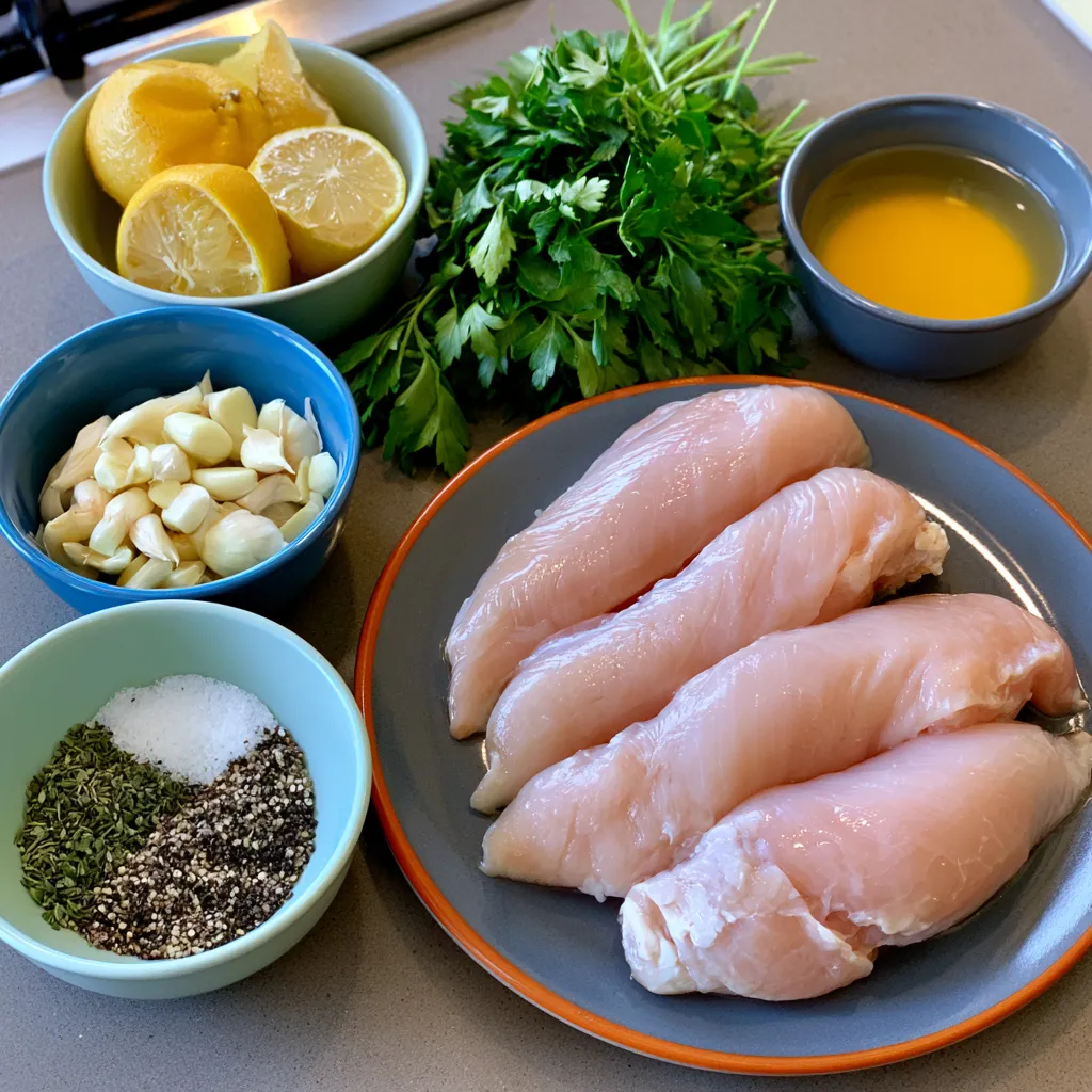 lemon garlic chicken