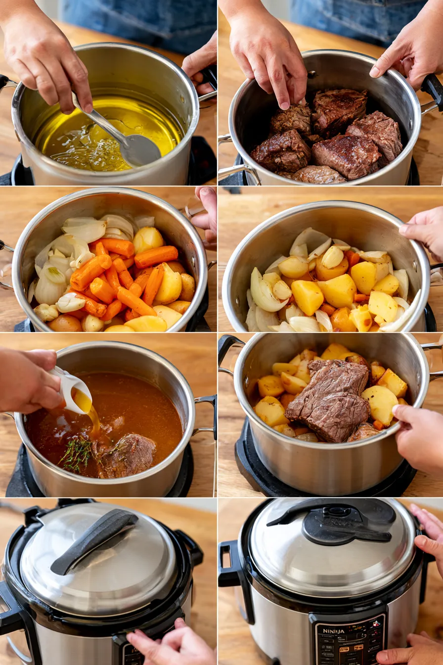 ninja foodi pot roast