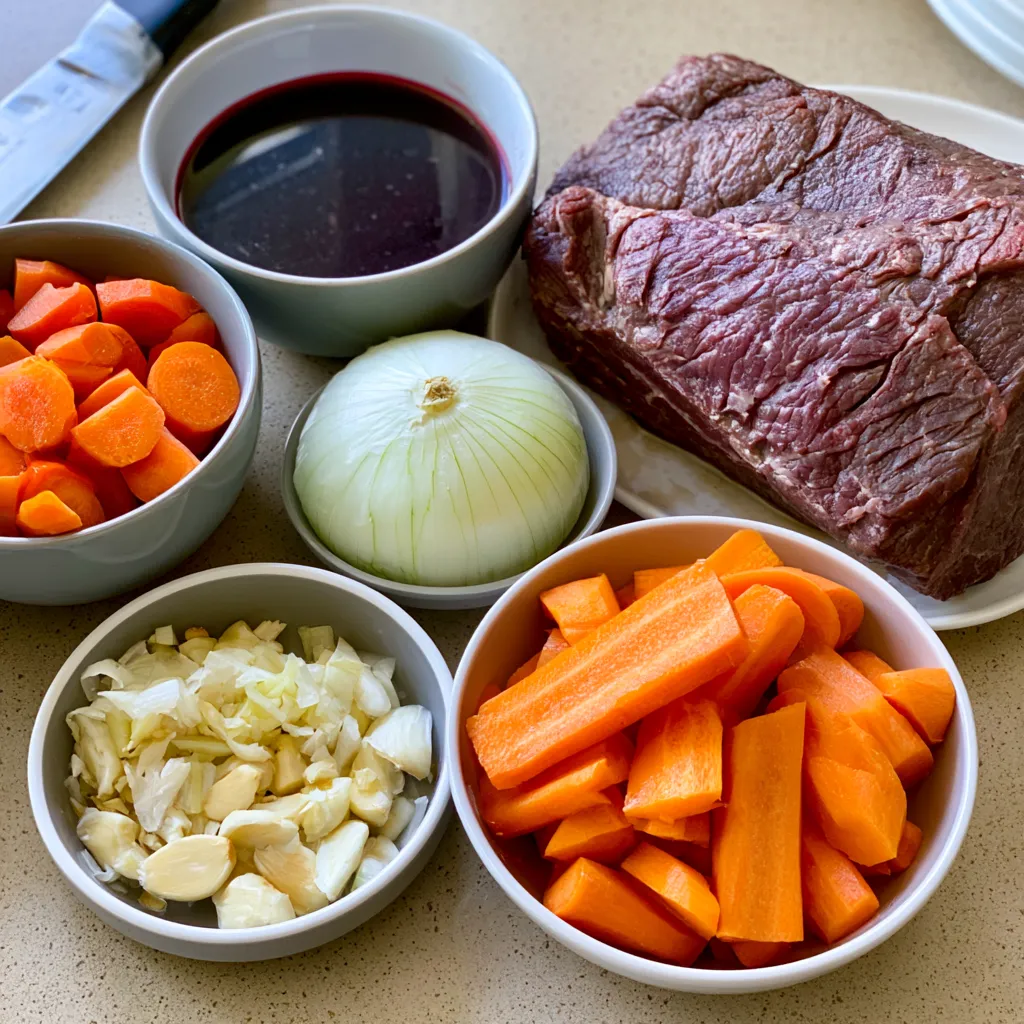 red wine pot roast