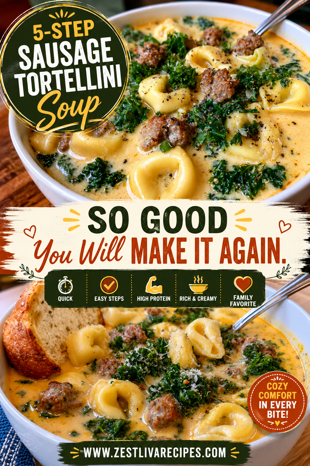 sausage tortellini soup