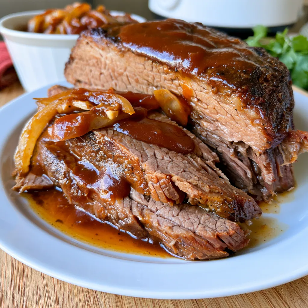 slow cooker bbq beef brisket