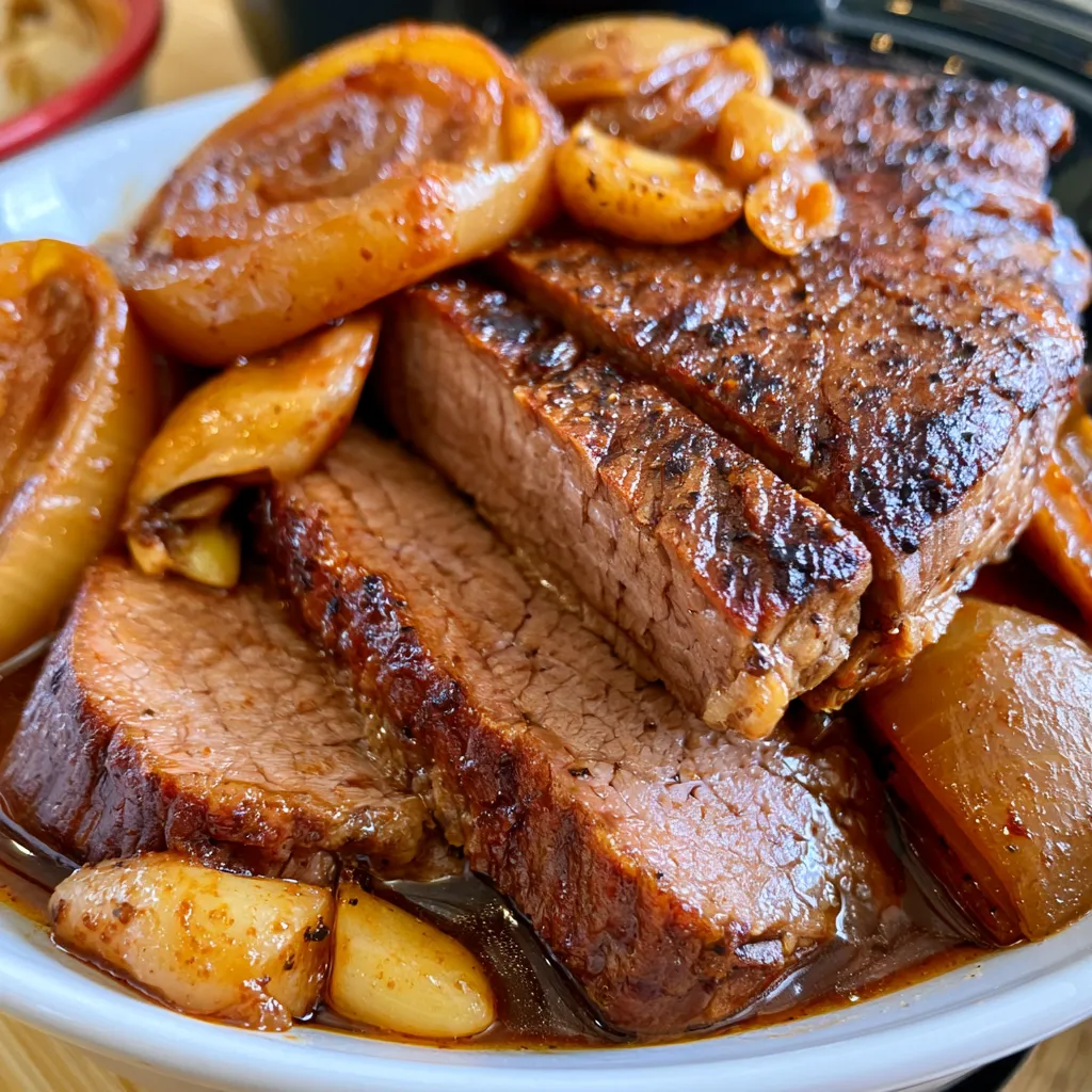 slow cooker beef brisket
