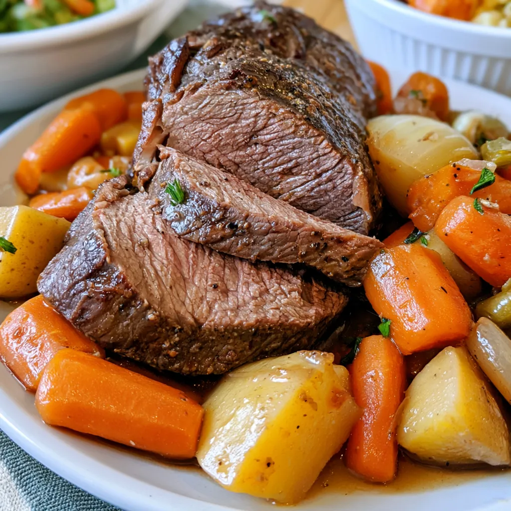 slow cooker beef pot roast