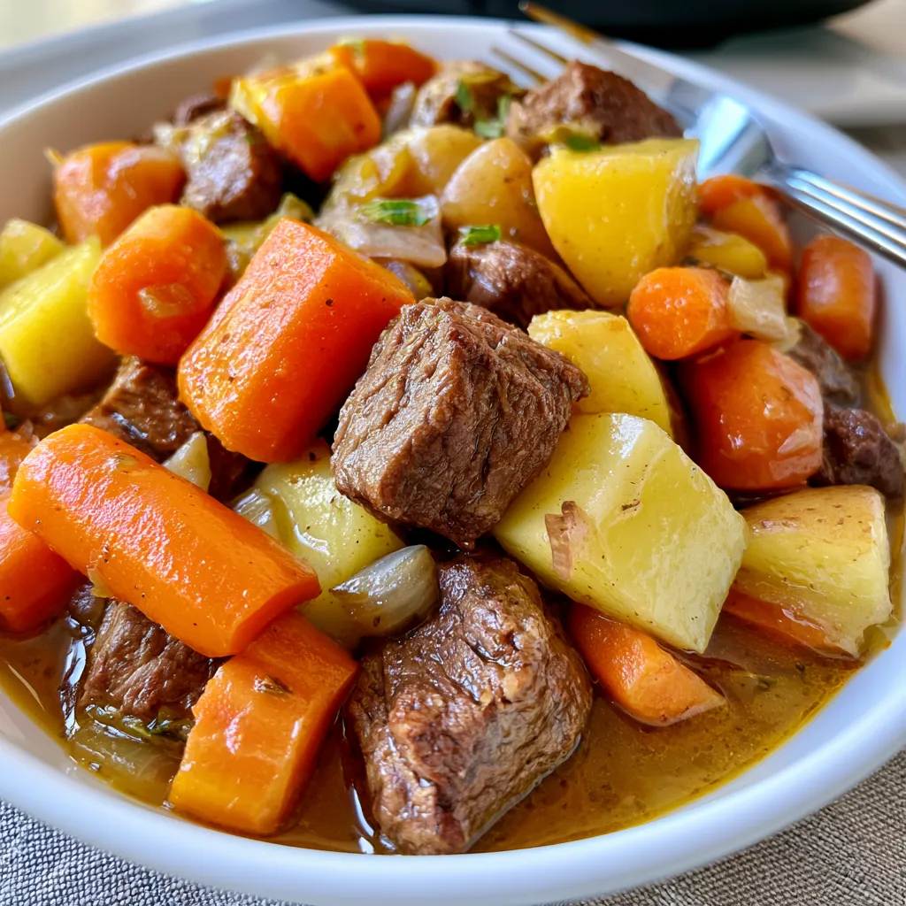 slow cooker beef stew