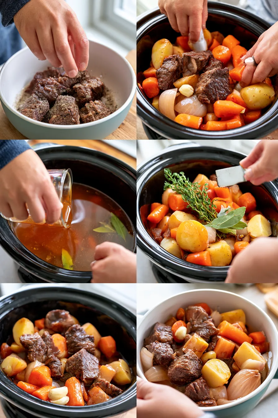 slow cooker beef stew