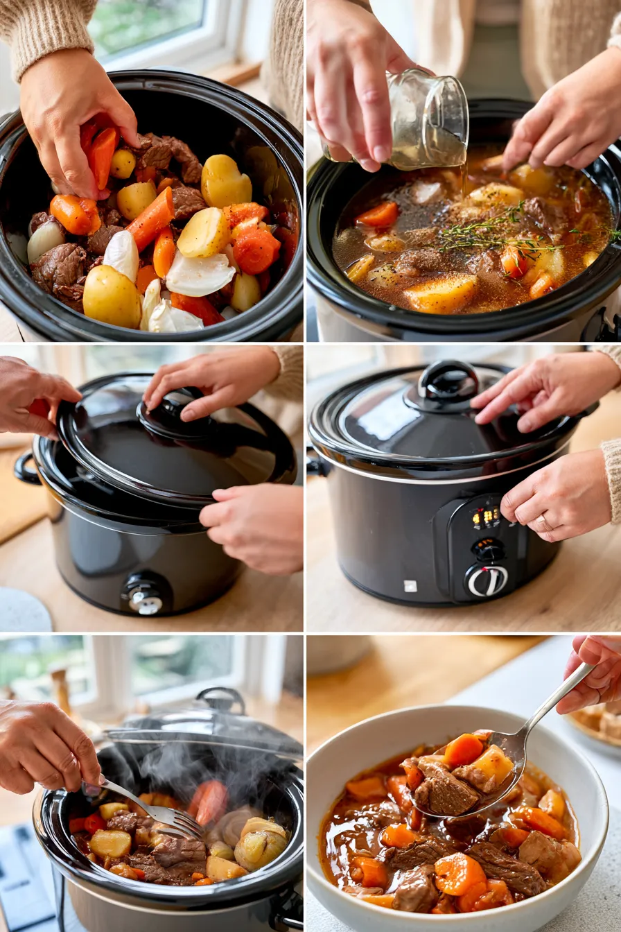 slow cooker beef stew