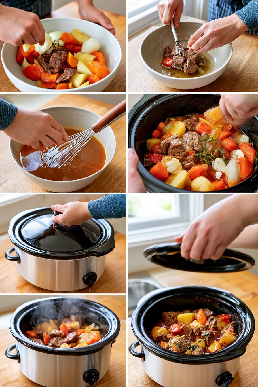 slow cooker beef stew