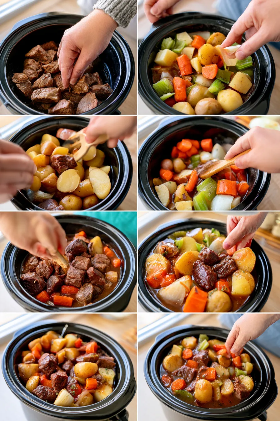 slow cooker beef stew