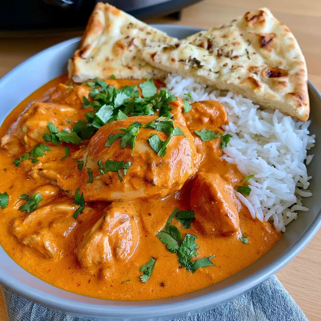 slow cooker butter chicken