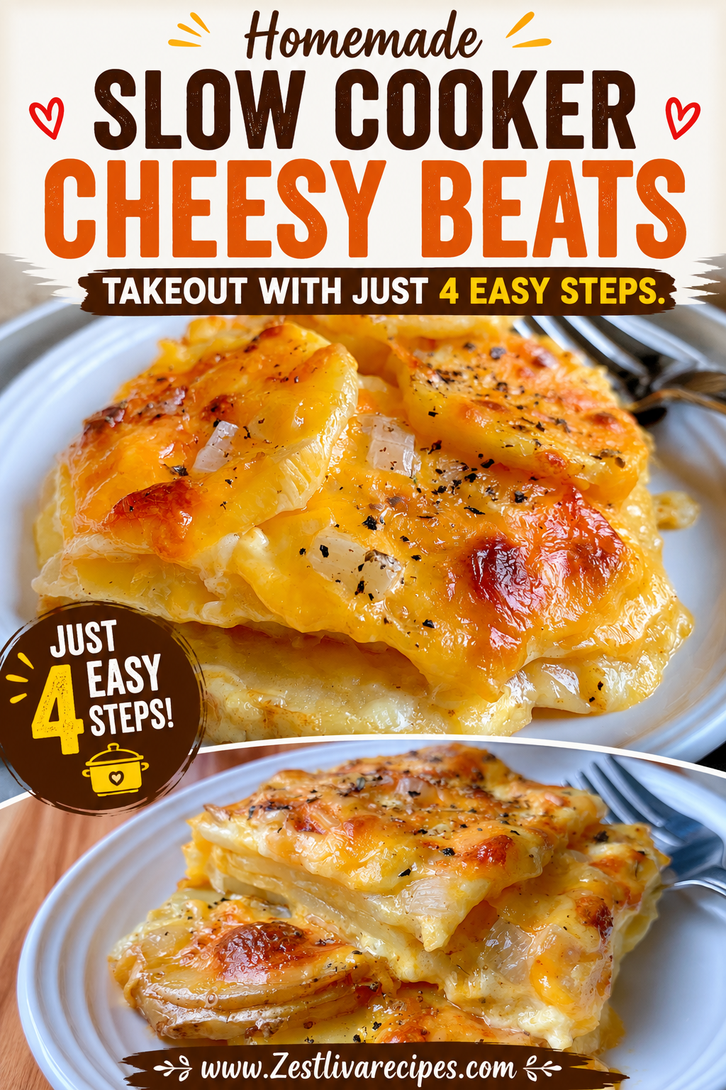 slow cooker cheesy scalloped potatoes