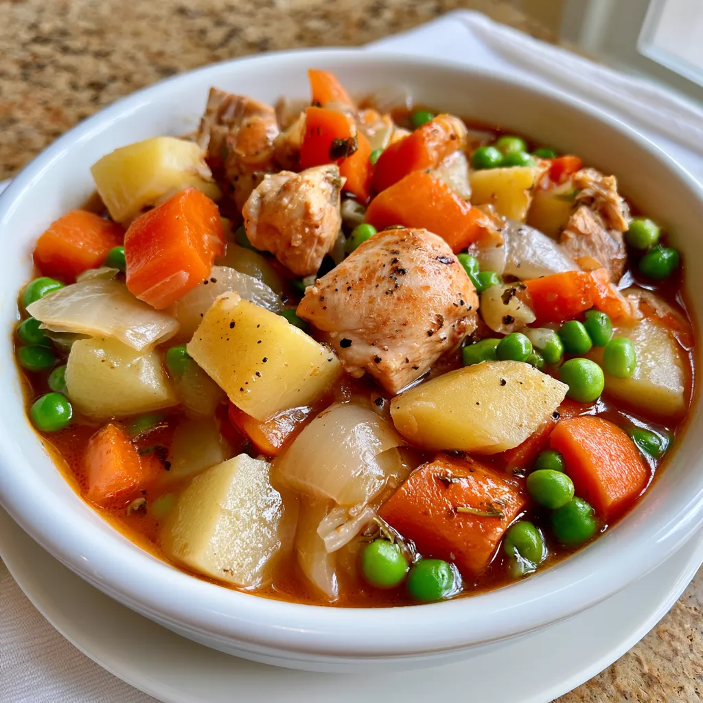 slow cooker chicken stew