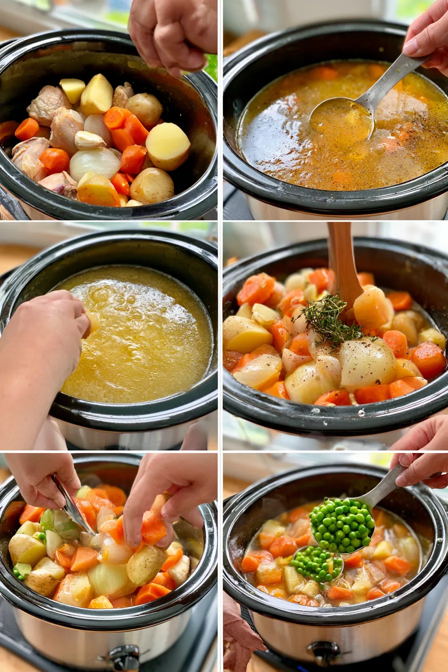 slow cooker chicken stew