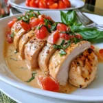 slow cooker creamy tomato basil chicken