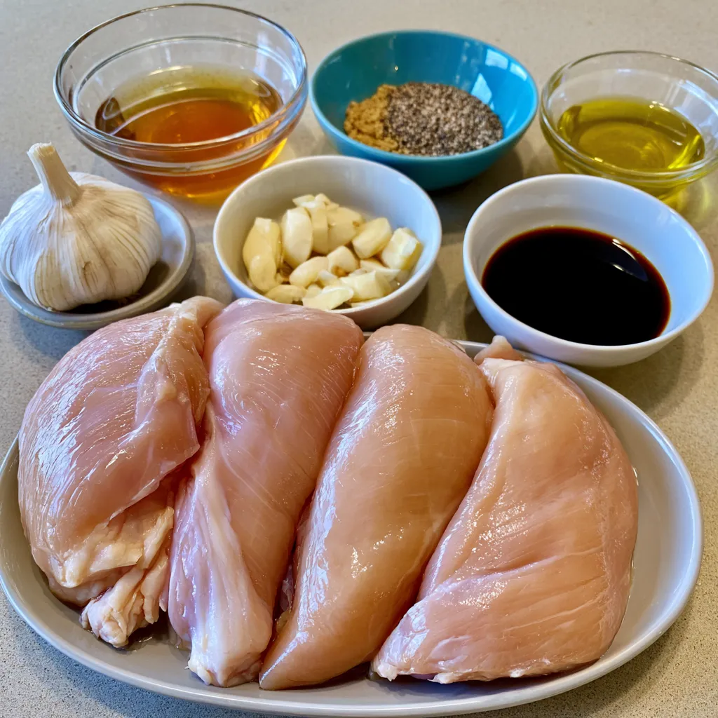 slow cooker honey garlic chicken breast