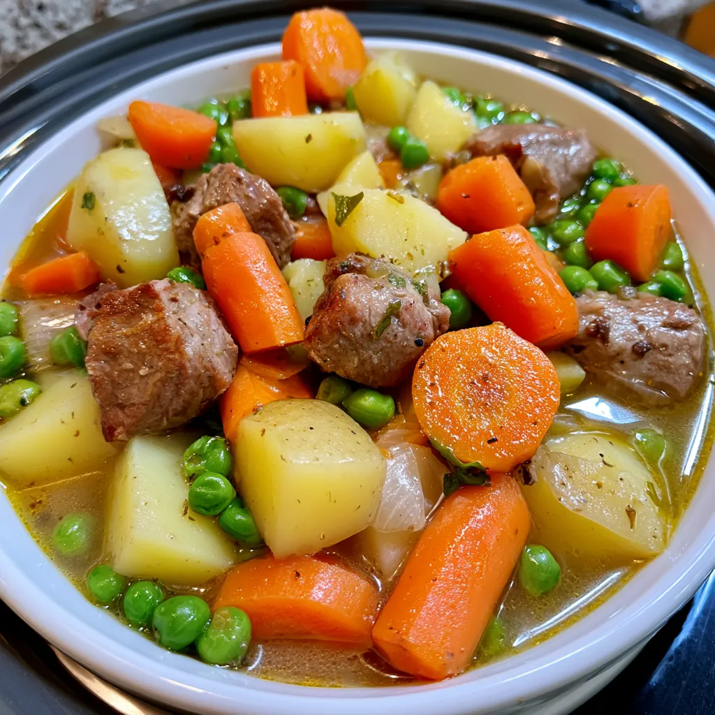 slow cooker lamb stew