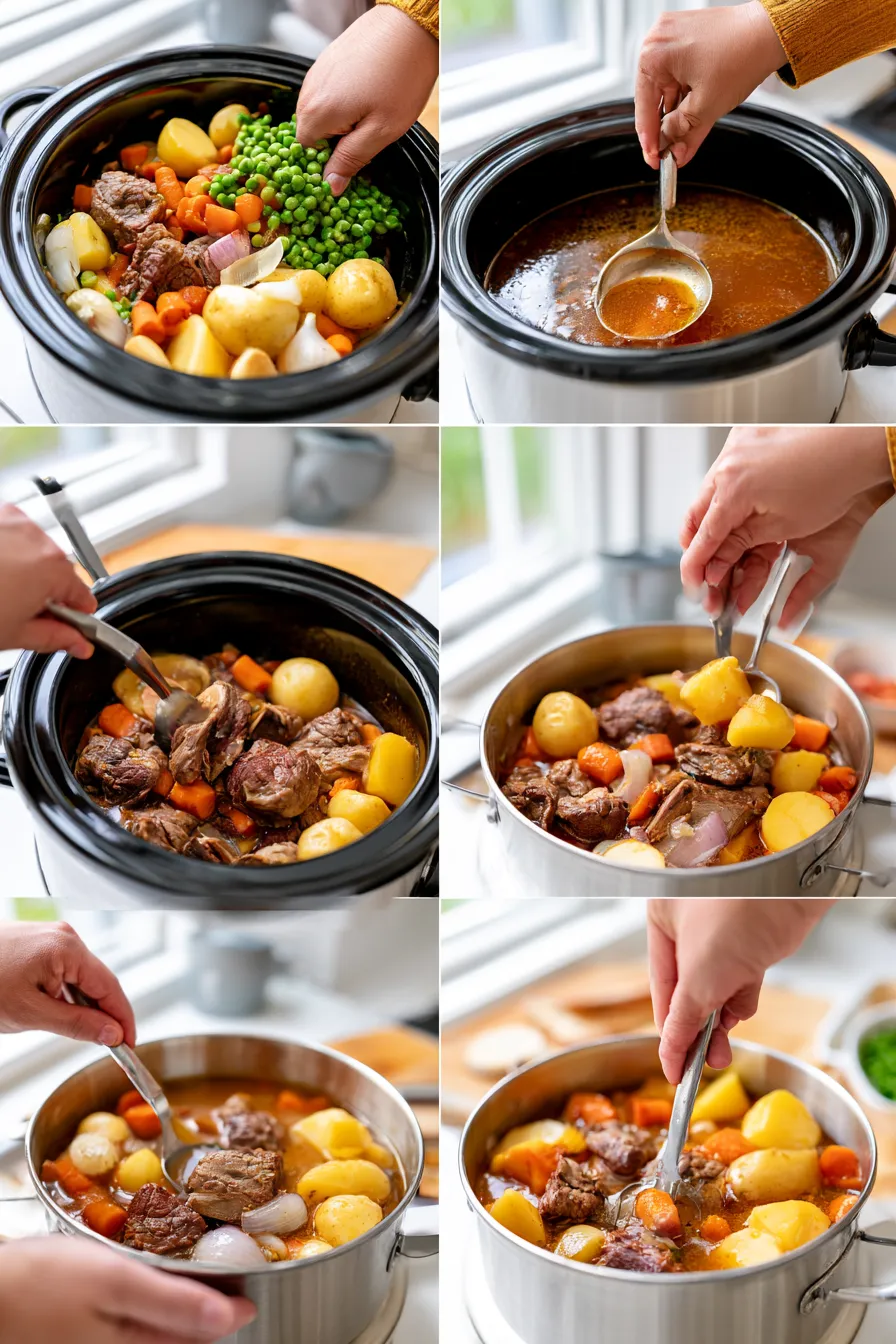 slow cooker lamb stew