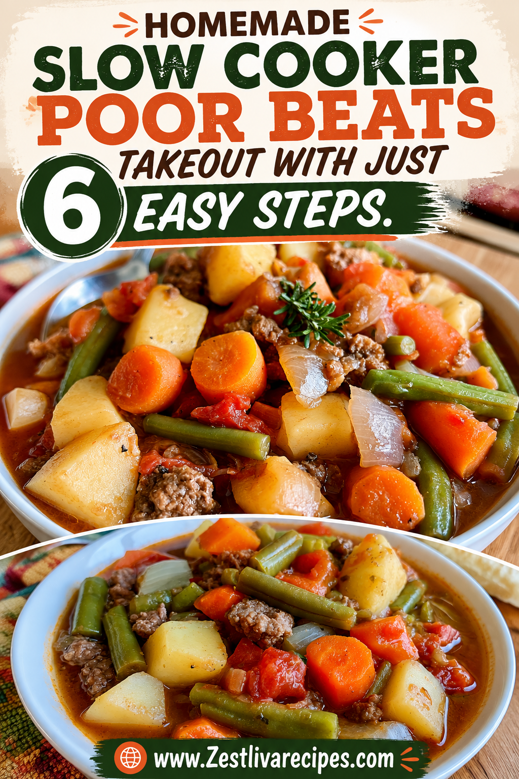 slow cooker poor man’s stew