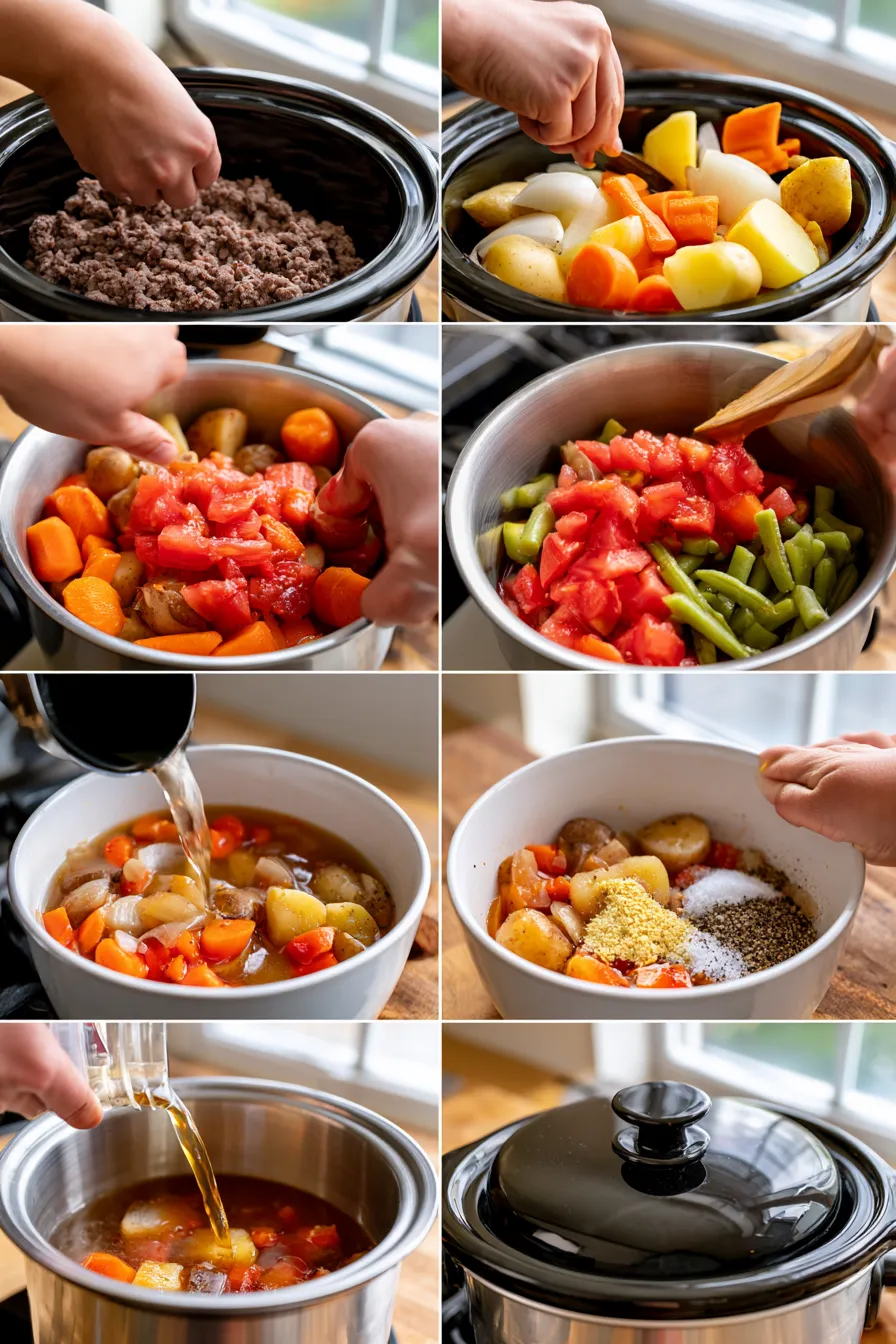 slow cooker poor man’s stew