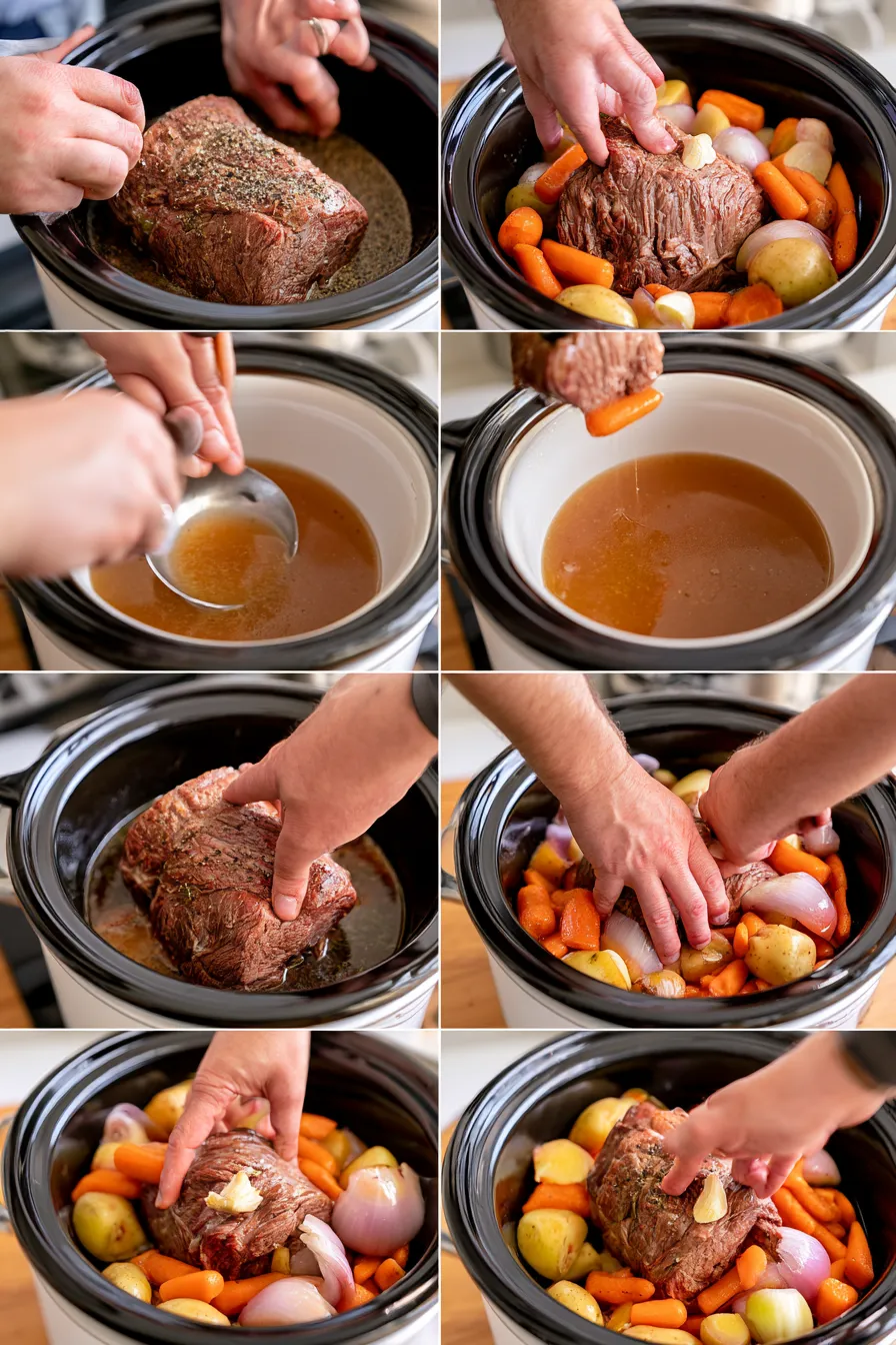 slow cooker pot roast