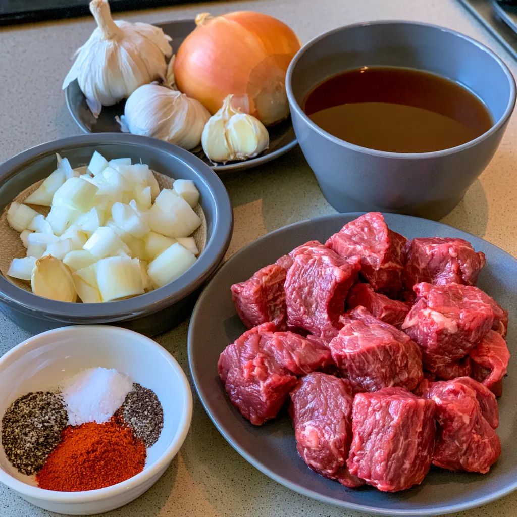 slow cooker steak bites