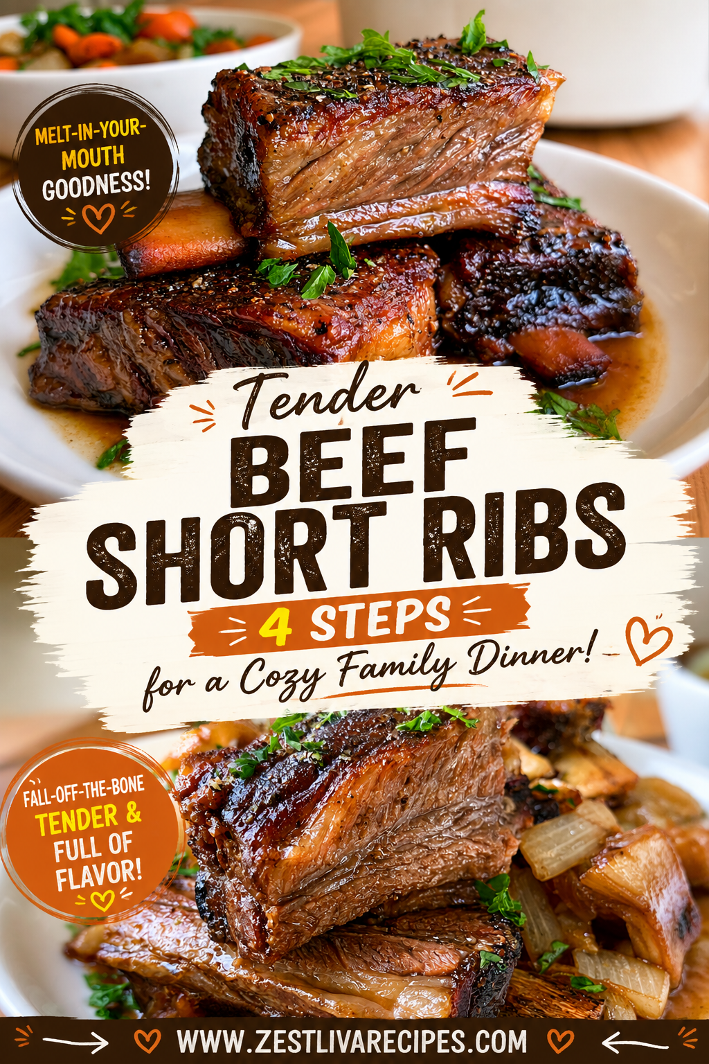 super tender crockpot beef short ribs