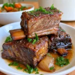 super tender crockpot beef short ribs