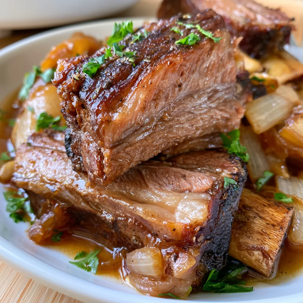 super tender crockpot beef short ribs