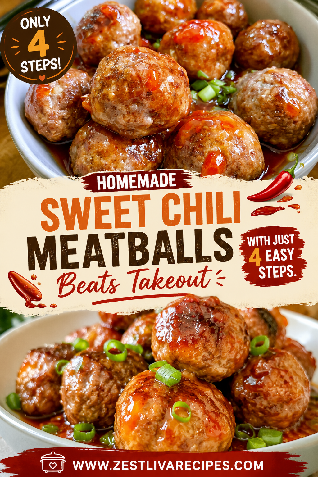 sweet chili meatballs crockpot