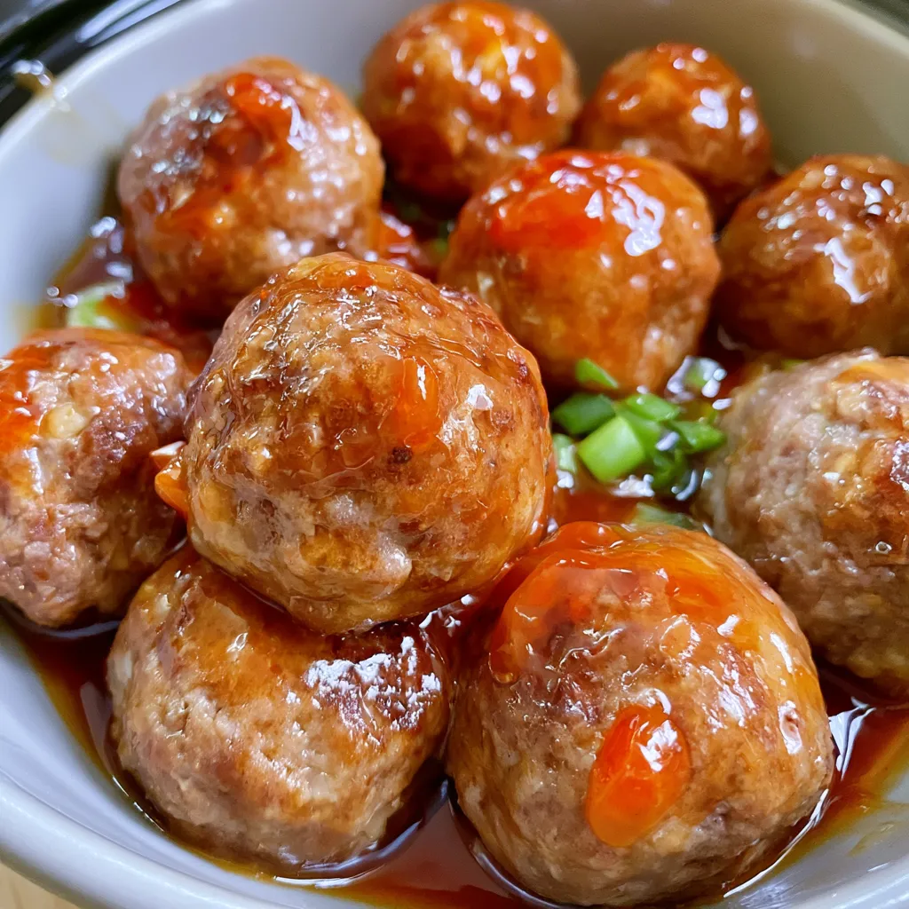 sweet chili meatballs crockpot