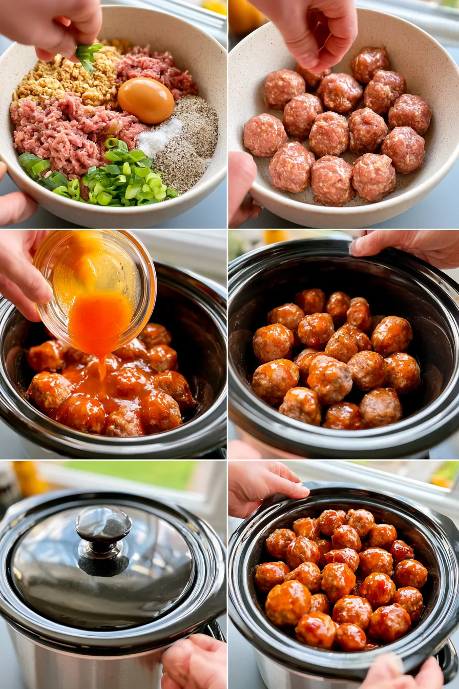 sweet chili meatballs crockpot