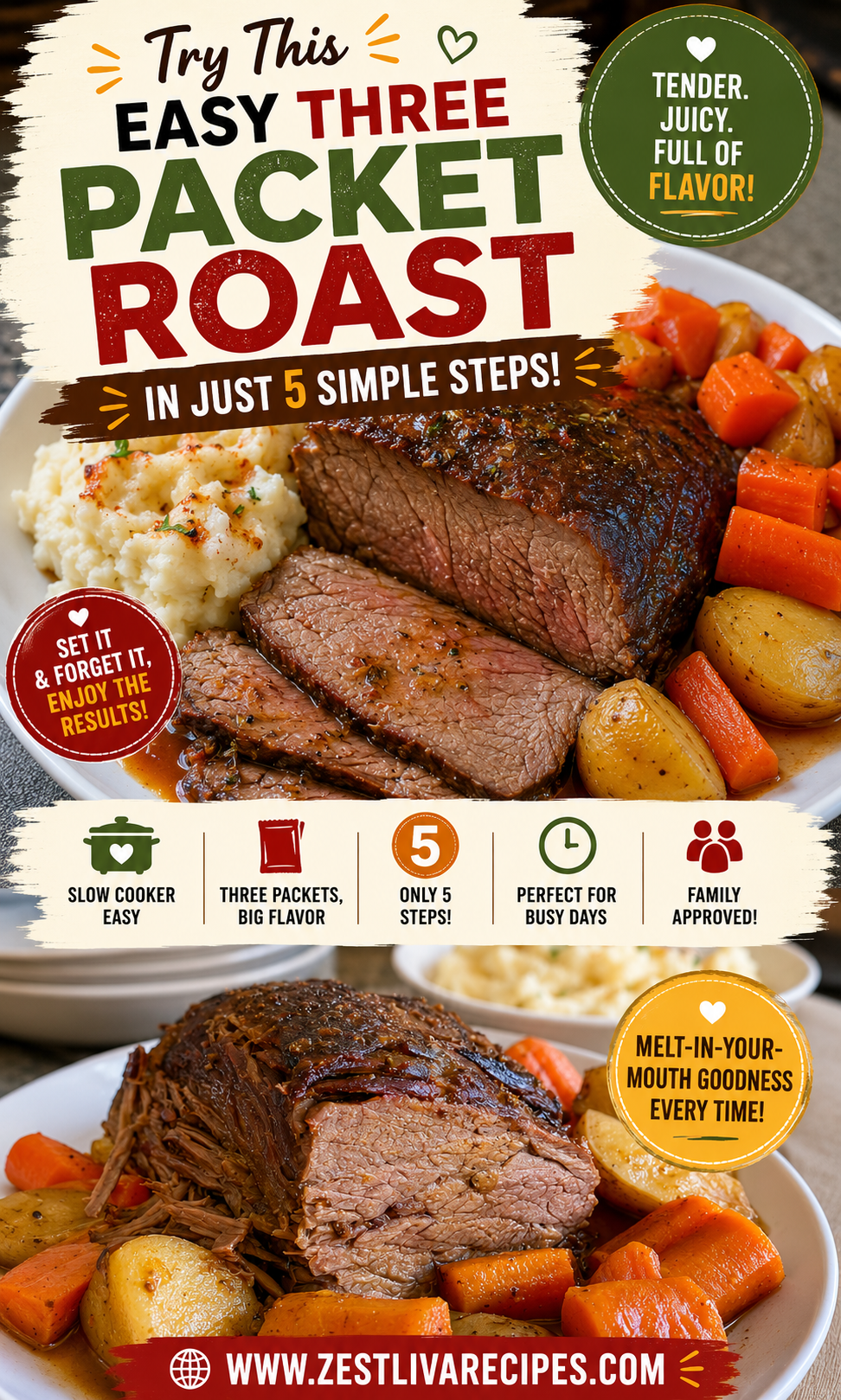 three packet roast